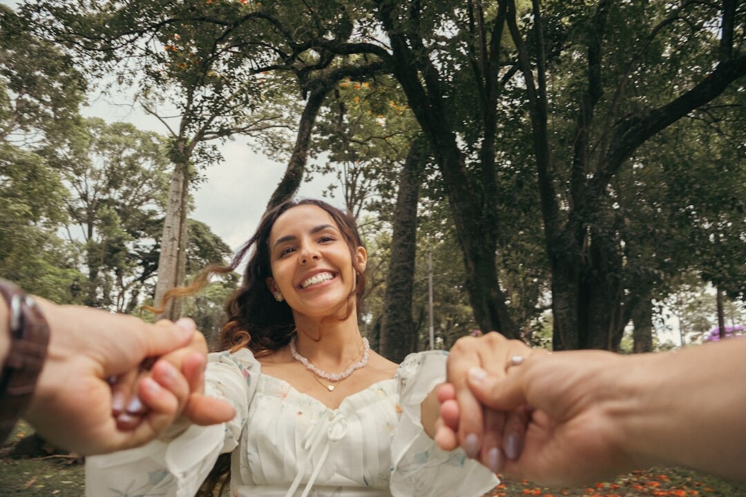 person connecting with self and others